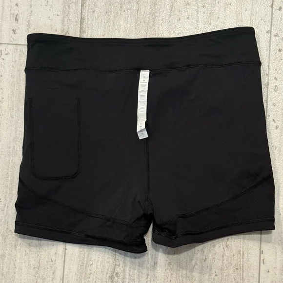 Lululemon Speed Up Shorts Black Size 10 Athletic Running Gym Lightweight - Picture 4 of 5